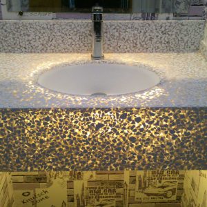 Built-in sink